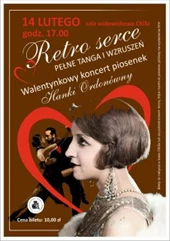 Walentynkowy koncert piosenek Hanki Ordonówny